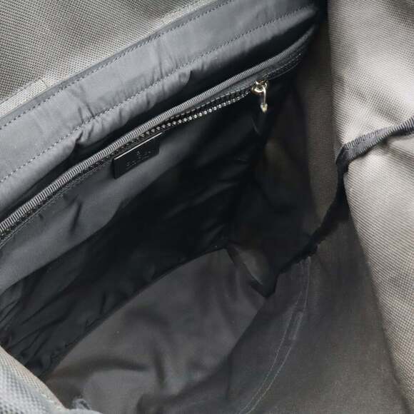GUCCI Black Leather Backpack main image 5